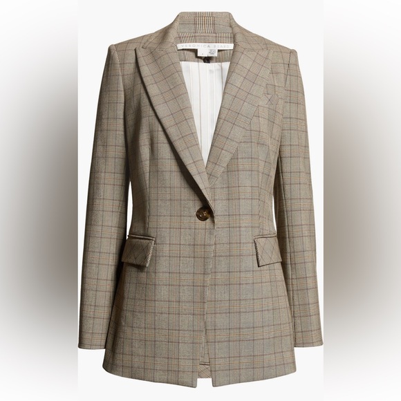 Veronica Beard Jackets & Blazers - NWOT‎ Veronica Beard Long & Lean Dickey Jacket in Brown Multi Plaid Size 6